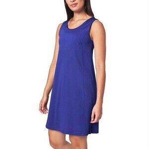 NWT Mondetta Women's Everyday 2-IN-1 Tennis Dress + Short Blue